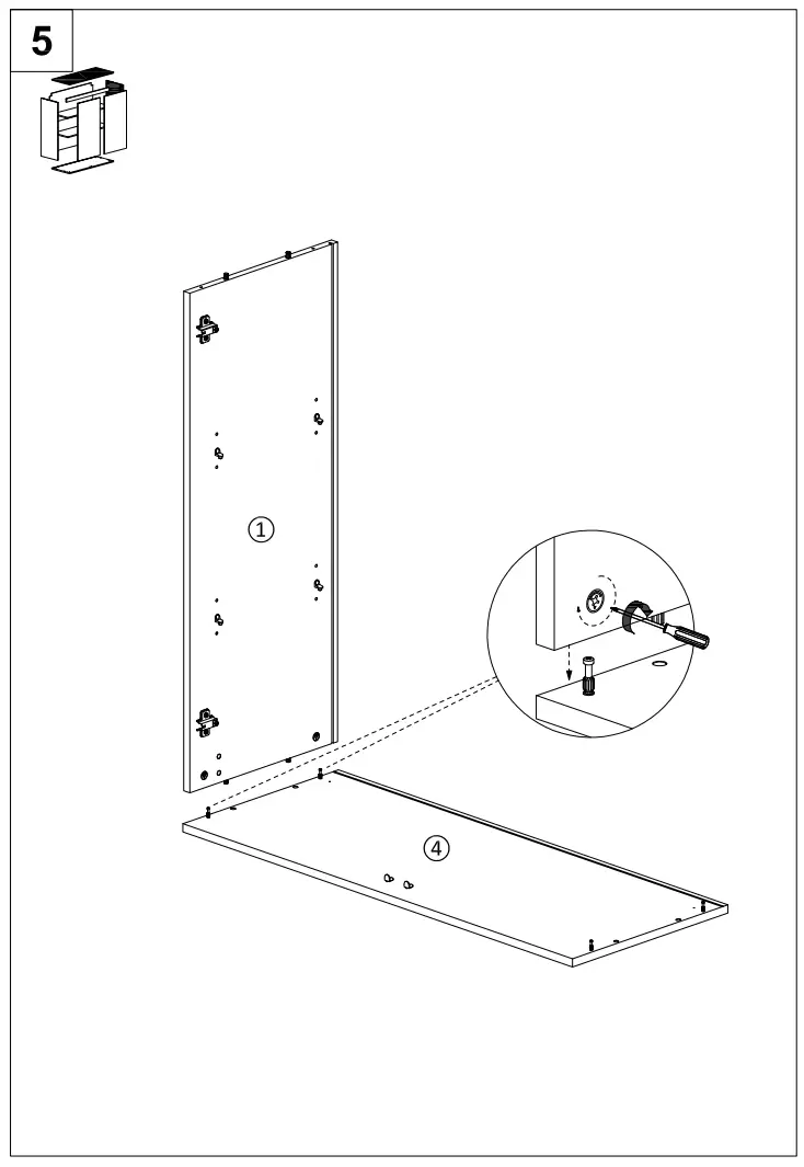 INOSIGN 4393765623 Highboard 112cm Contemporary Genius - fig5