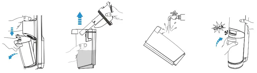 Tineco Intelligent Technology FS3 Smart Cordless Vacuum and Washer - Dirty Water Tank