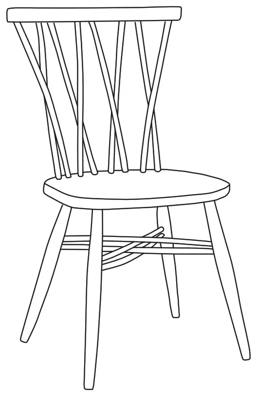 John Lewis ercol Shlstone Dining Chair -
