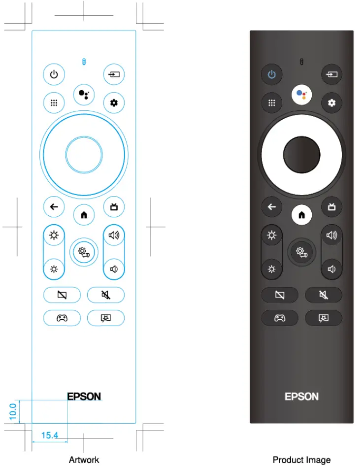 EPSON HA90 Remote Controller