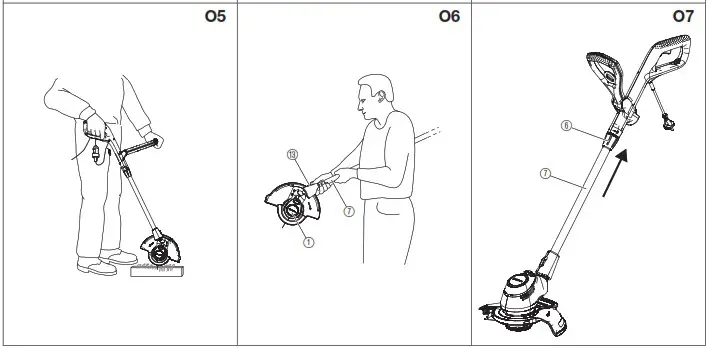 GARDENA EasyCut 450 25 Grass Trimmer - overview 2