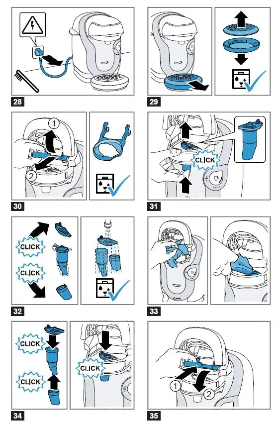 BOSCH TAS110x Tassimo Style Automatic Coffee Machine fig-11