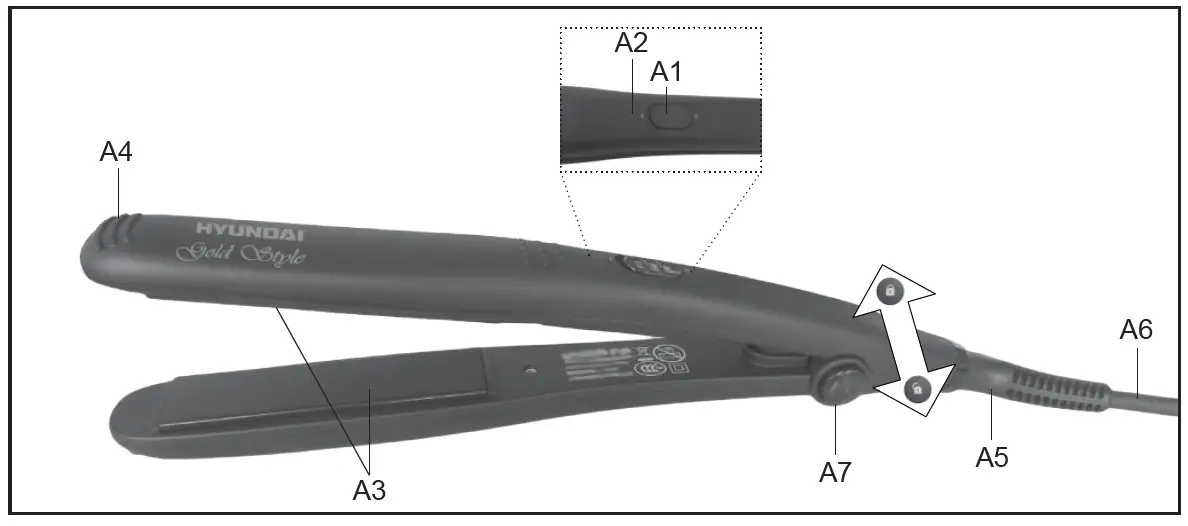 HYUNDAI-HS-903-Hair-Straightener-FIG-1