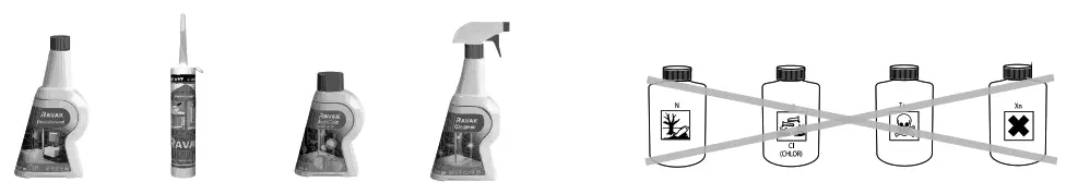 RAVAK X01454 Chrome Flush Plate Button - fig 1