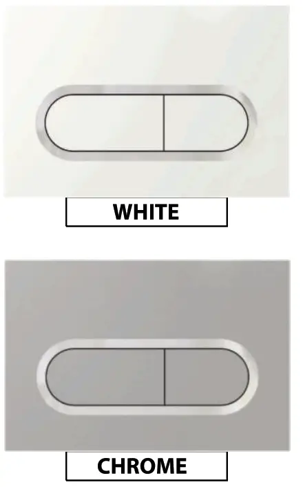 RAVAK X01454 Chrome Flush Plate Button