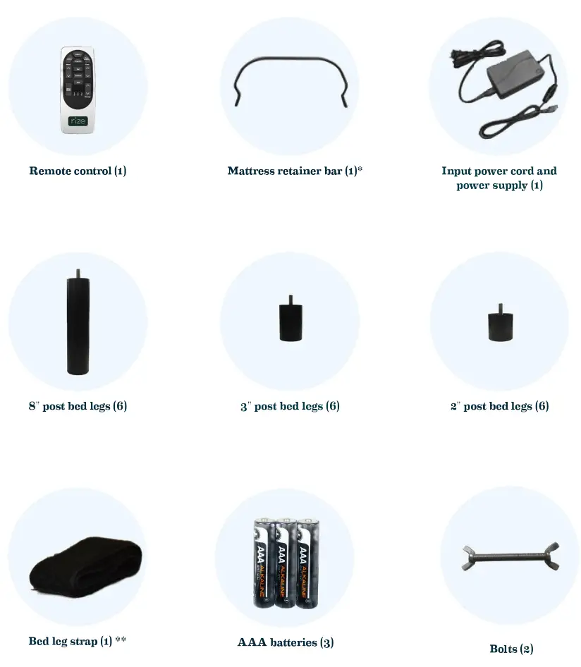 rize 4002s Clarity II Adjustable Bed - fig 13