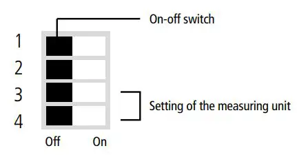 sauermann LR 110 Light Sensor or Transmitter User Guide - Configuration
