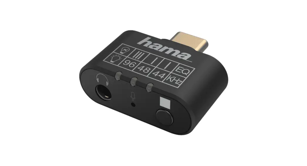 Hama 00200302 Audio Adapter Instruction Manual