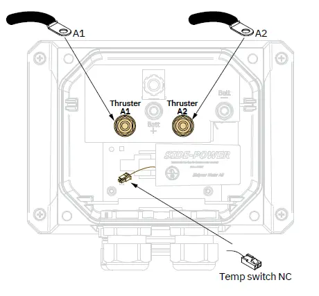 SLEIPNER SX35POD DC External POD Electric Thruster 26