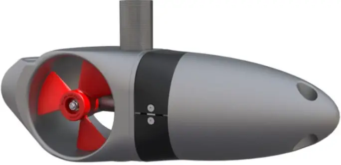 SLEIPNER SX35POD DC External POD Electric Thruster PRODUCT