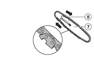 WORX WG329E JAWSAW Cordless Limbing and Trimming Chain Saw 14
