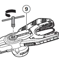 WORX WG329E JAWSAW Cordless Limbing and Trimming Chain Saw 6