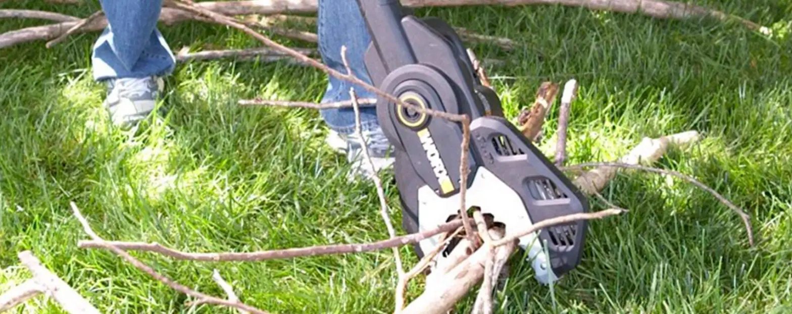 Worx Wg329e Jawsaw Cordless Limbing And Trimming Chain Saw Instruction Manual