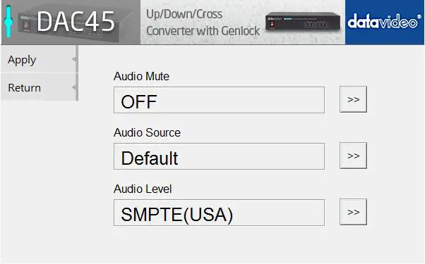 datavideo-DAC-45 4K-Up-Down-Cross-Converter-11