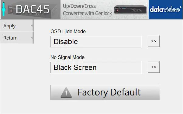 datavideo-DAC-45 4K-Up-Down-Cross-Converter-15