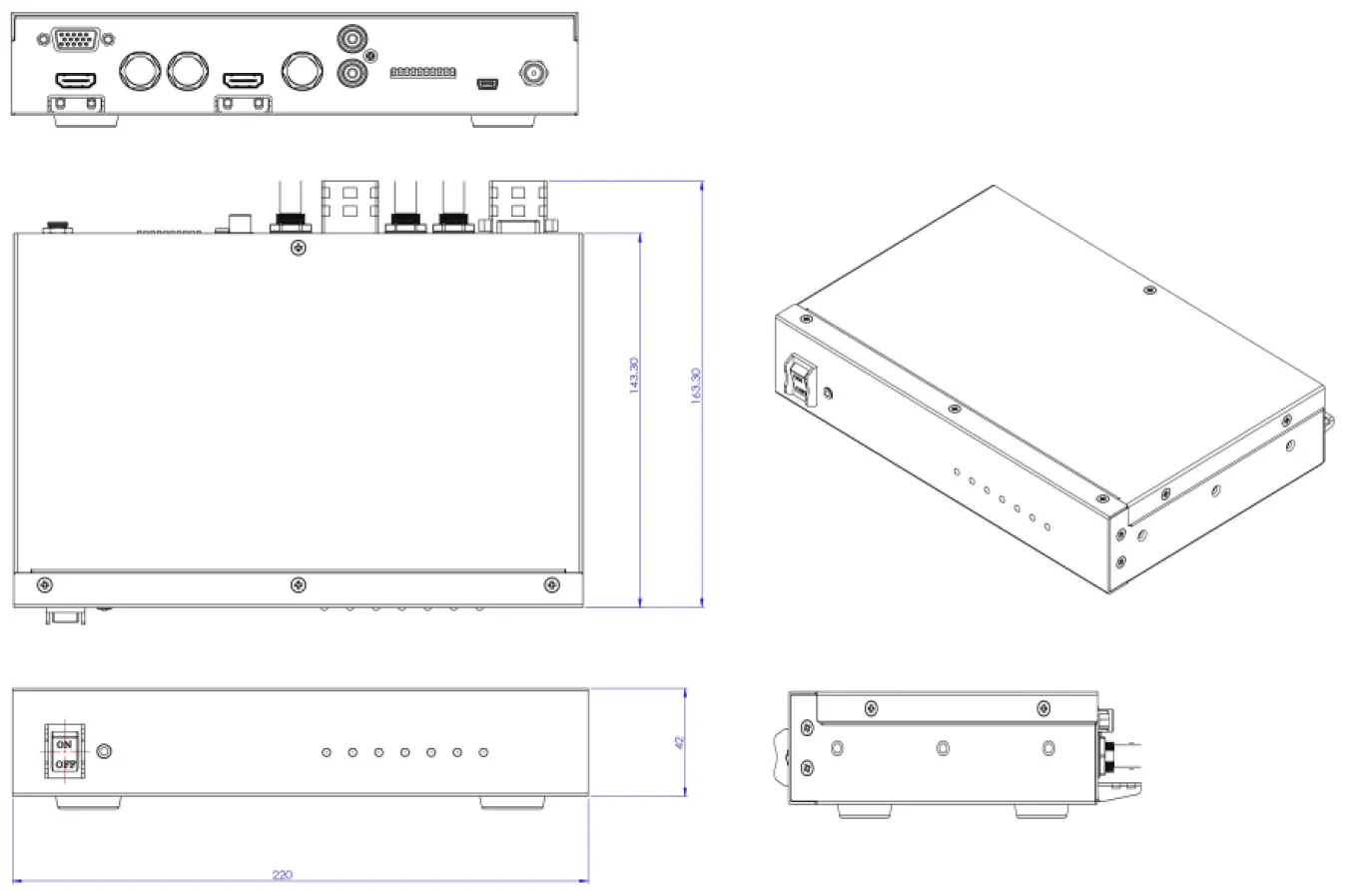 datavideo-DAC-45 4K-Up-Down-Cross-Converter-16