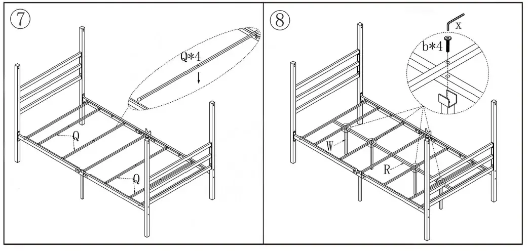 maocao-hoom-DJ-C-746E-BK-Metal-Platform-Bed-Frame-FIG-4