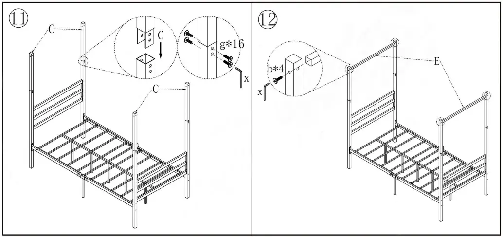 maocao-hoom-DJ-C-746E-BK-Metal-Platform-Bed-Frame-FIG-7