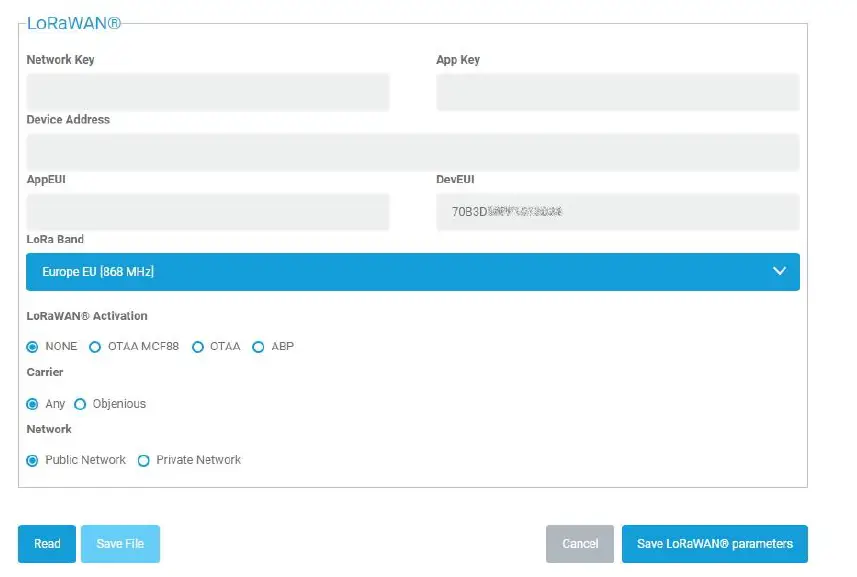 enginko MCF-LW06CNT LoRaWAN Interface fig (7)