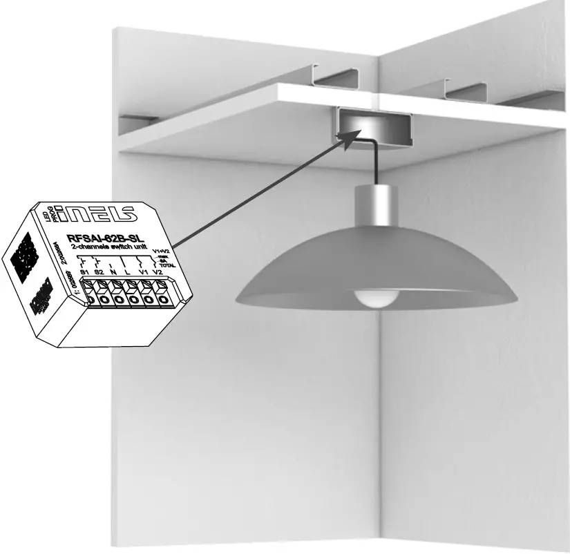 inELS RFSAI-62B-SL Switch Unit product