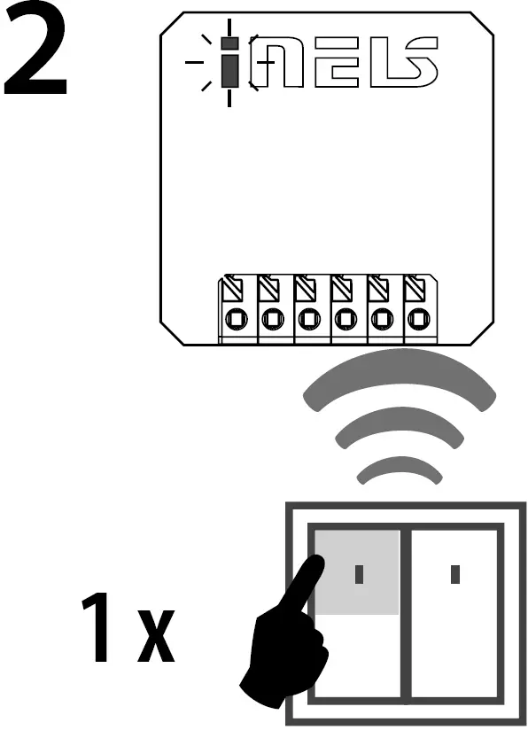 inELS RFSAI-62B-SL Switch Unit 12