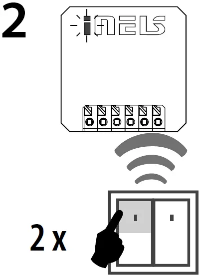 inELS RFSAI-62B-SL Switch Unit 26
