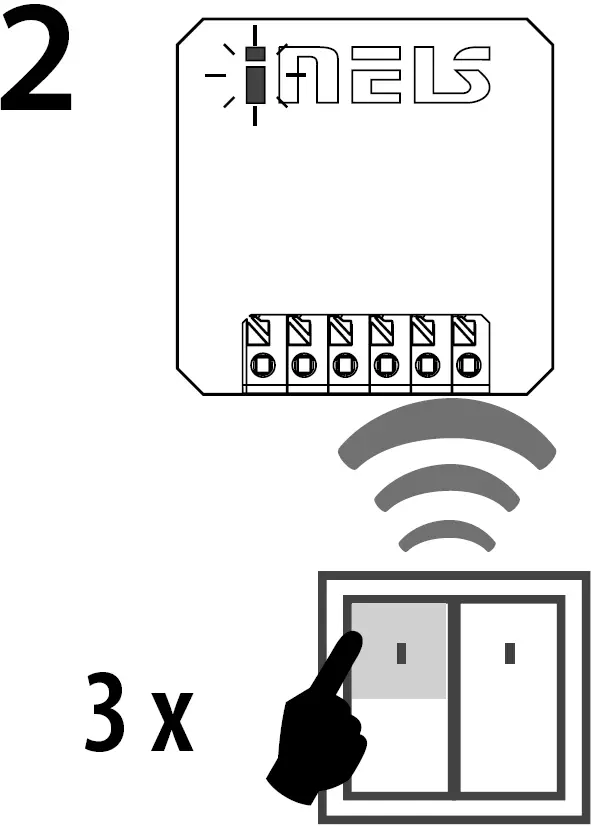 inELS RFSAI-62B-SL Switch Unit 26