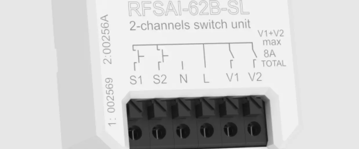 Inels Rfsai-62b-sl Switch Unit Instruction Manual Inels Rfsai-62b-sl Switch Unit Instruction Manual