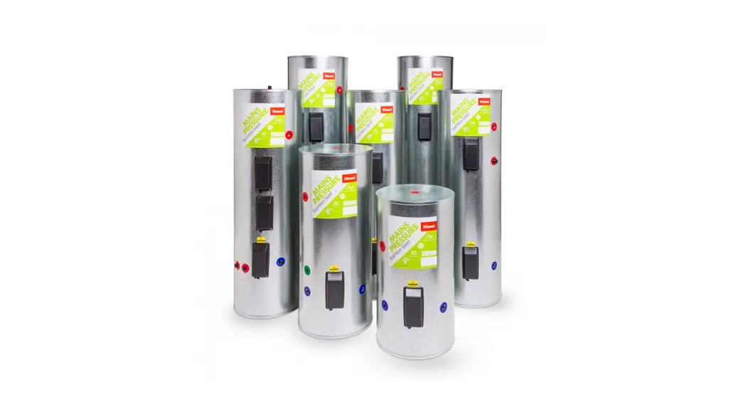 Rinnai Ms190550ctxxx Mains Pressure Indoor Stainless Steel Coiled Cylinders Owner's Manual