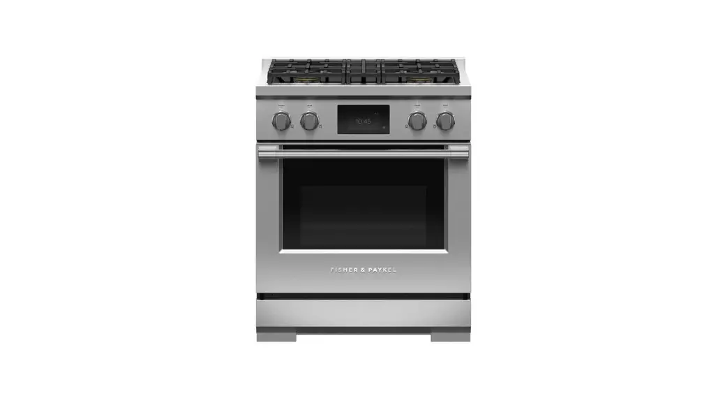 Fisher Paykel Rdv3-304-n 30 Inch 4 Burners Dual Fuel Range User Guide