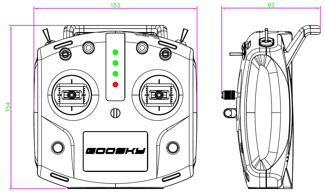GOOSKY-T8-Lengend-S2-Mode-2-Transmitter-04