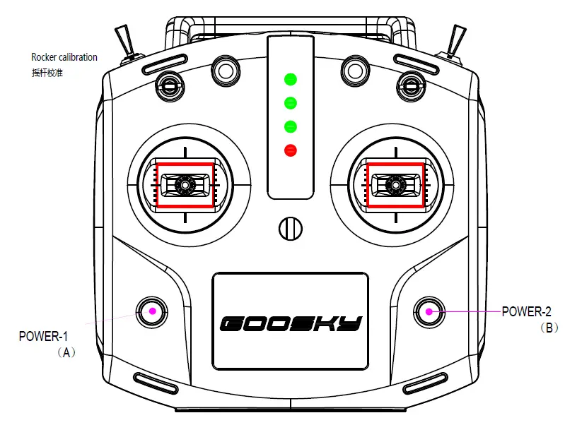 GOOSKY-T8-Lengend-S2-Mode-2-Transmitter-17
