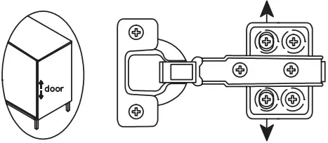 Anmytek Rattan Two Door Storage Cabinet Step 14A