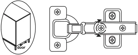 Anmytek Rattan Two Door Storage Cabinet Step 14A