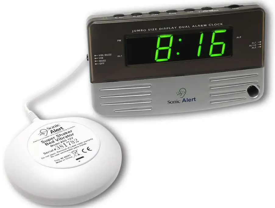 Sonic-SB200SS-Alarm-Clock-Product