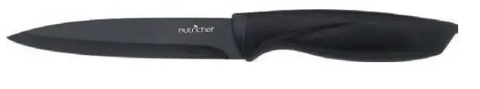 nutrichef NCKNs17 Kitchen Precision Knives Set - 1x1 Utility Knife
