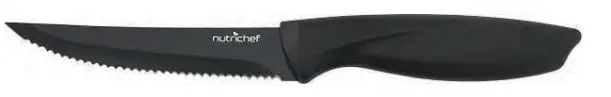nutrichef NCKNs17 Kitchen Precision Knives Set - 6x1 Steak Knife