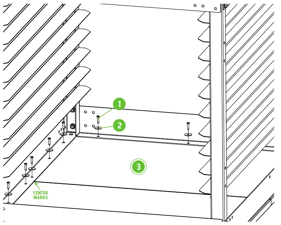 Riley Hopkins Single Station and Multi Station Tabletop Press Cart with Screen Rack - 8