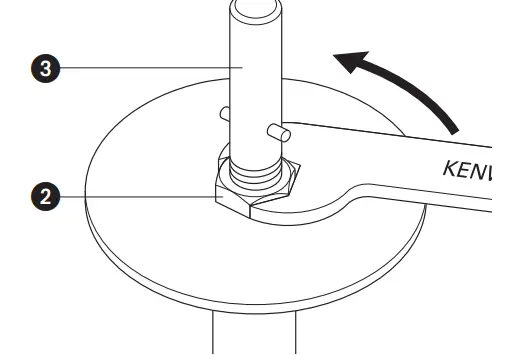 Kenwood KMC011 5 Quart Chef Titanium Kitchen Machine-7