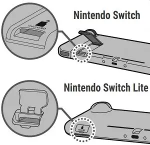 FIG 3 Inserting a microSD card