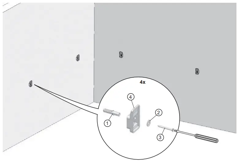 RAVAK C651000000 New Day Bathtub 140 x 140 cm - Fig 24