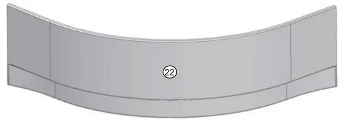 RAVAK C651000000 New Day Bathtub 140 x 140 cm - Fig 29