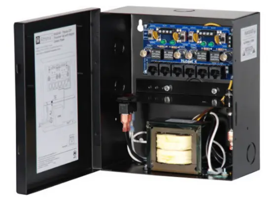 Altronix HubSat HubSat4DV Series Passive UTP Transceiver Hub with Integral Camera Power