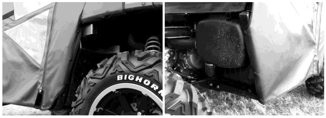 FALCON RIDGE Bobcat 3400 Full Soft Cab Enclosure fig 1