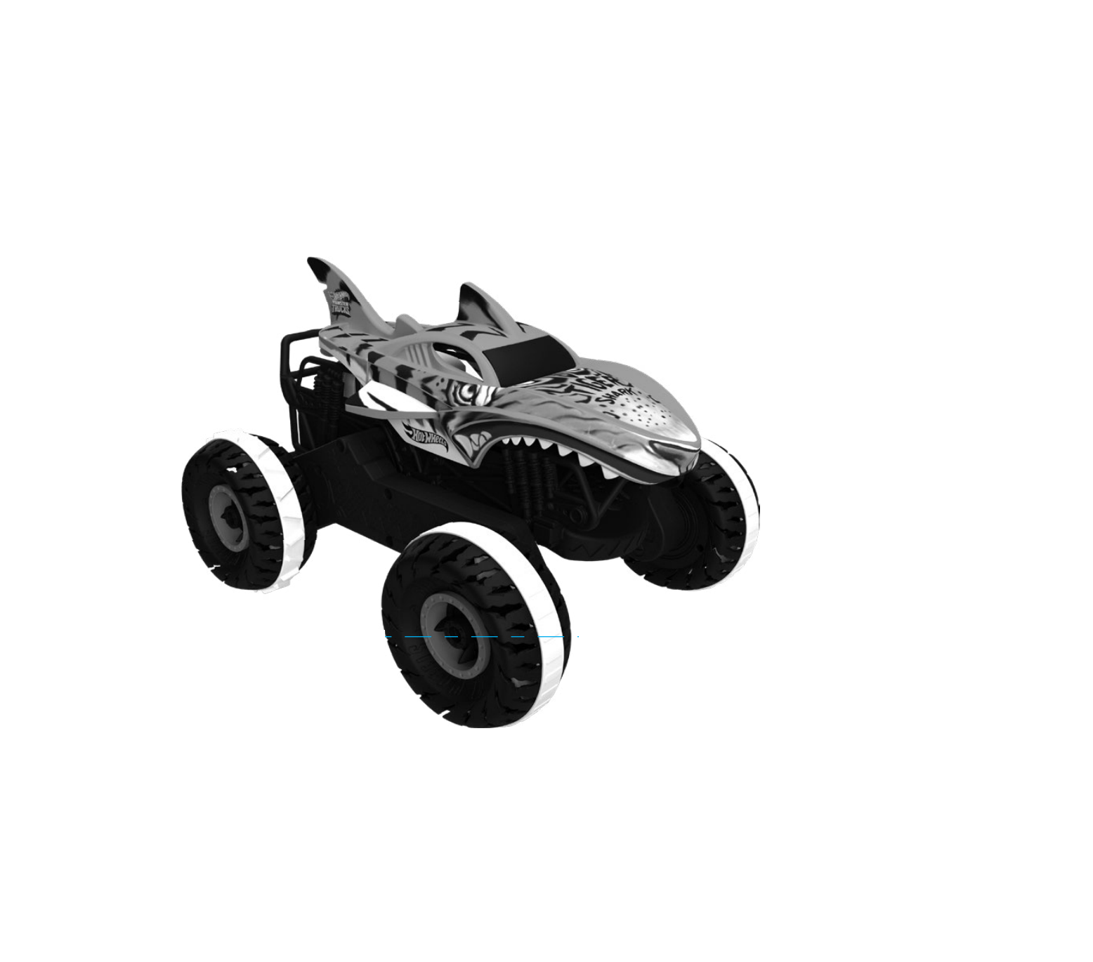 Hot Wheels Hw Unstoppable Tiger Shark Instructions