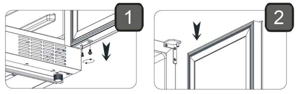 TEFCOLD TFW200-S Single temperature wine cabinet - Door reversal