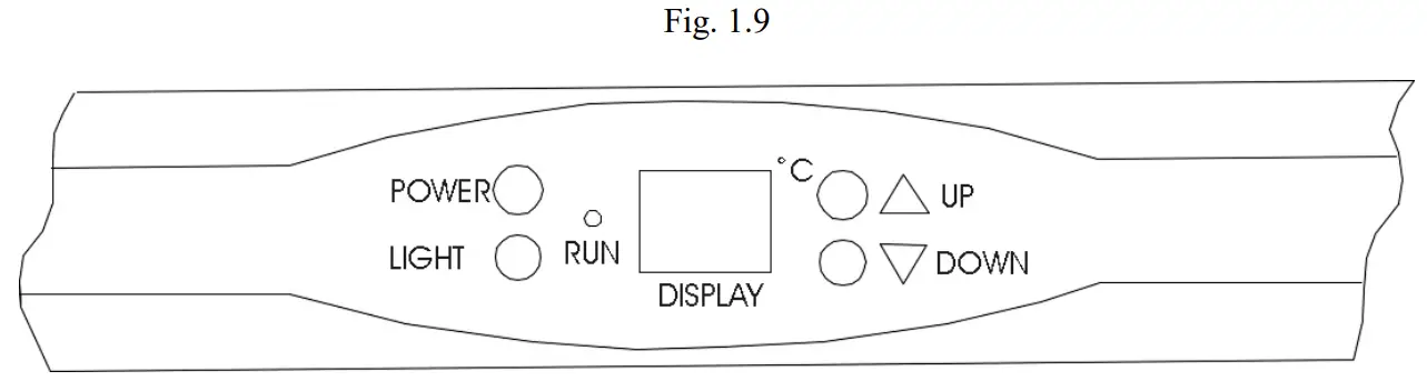 TEFCOLD TFW200-S Single temperature wine cabinet - Operation model