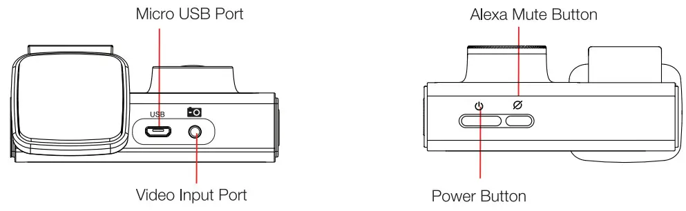 Cobra SC400D Smart Dash Cam - HARDWARE INTERFACE2