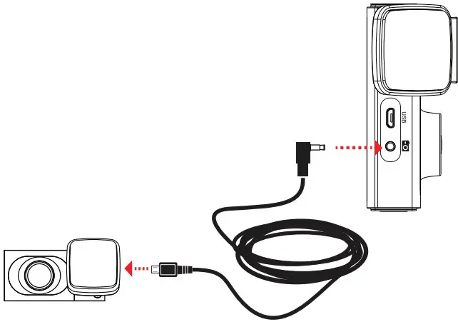 Cobra SC400D Smart Dash Cam - Road Behind You