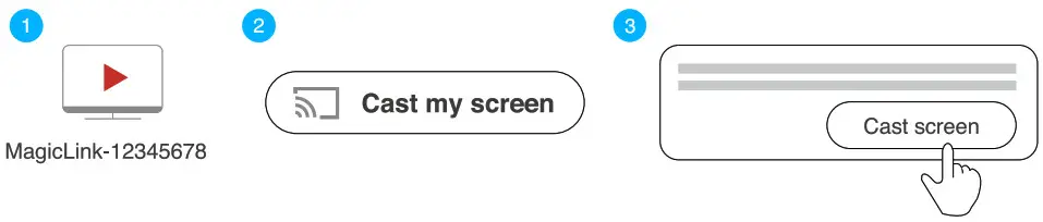 EZCast MagicLink Display Receiver - google